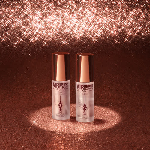 Charlotte tilbury air brush flawless setting spray kit 2x 34ml